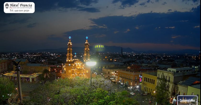 🌇 Atardecer del 17 de mayo de 2025 desde el Hotel Francia Aguascalientes