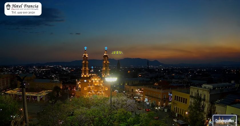 🌇Atardecer del 19 de mayo de 2025 desde el Hotel Francia Aguascalientes