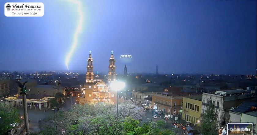 ⚡ Rayos sobre Aguascalientes — 21 de mayo de 2025