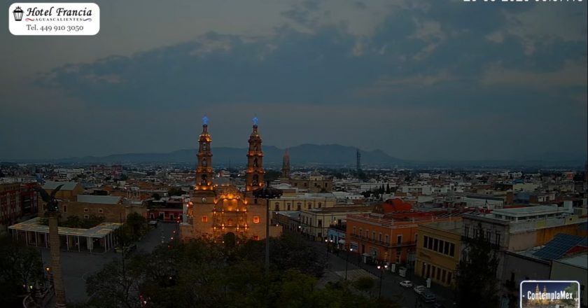 🌅 Amanecer del 26 de mayo de 2025 desde el Hotel Francia Aguascalientes