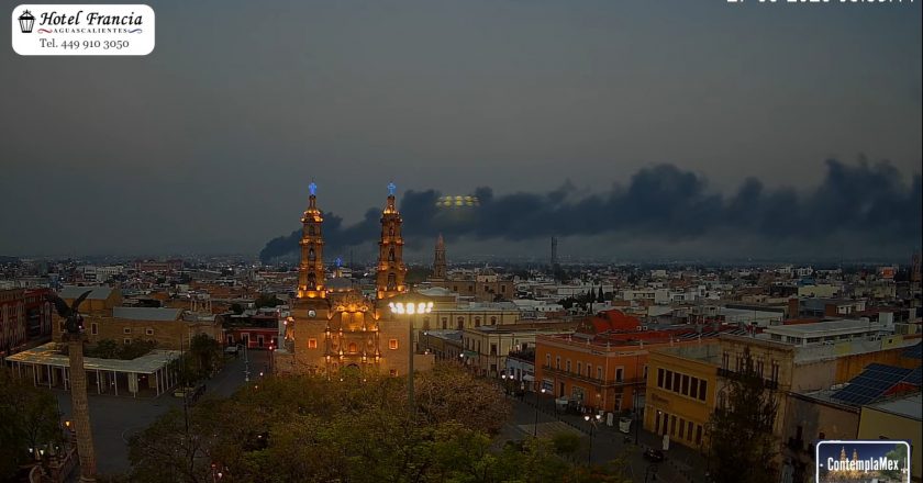 🌅 Amanecer del 27 de mayo de 2025 desde el Hotel Francia Aguascalientes