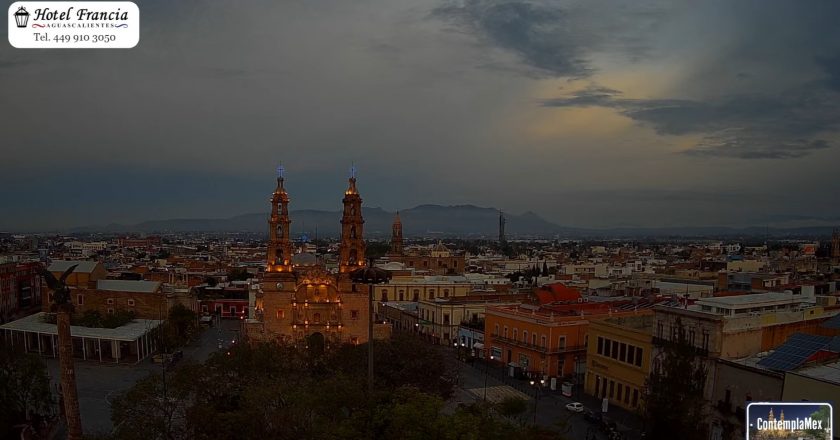 🌅 Amanecer del 30 de mayo de 2025 desde el Hotel Francia Aguascalientes