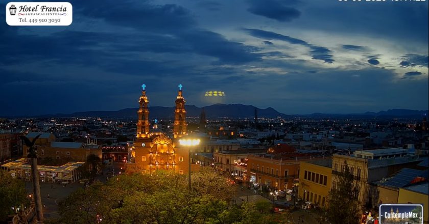 🌇 Atardecer del 30 de mayo de 2025 desde el Hotel Francia Aguascalientes