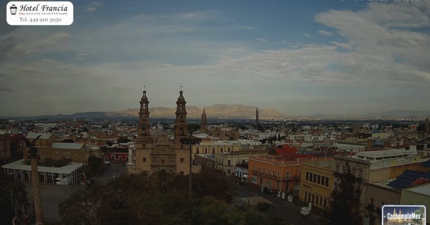 🌅 Amanecer del 31 de mayo de 2025 desde el Hotel Francia Aguascalientes