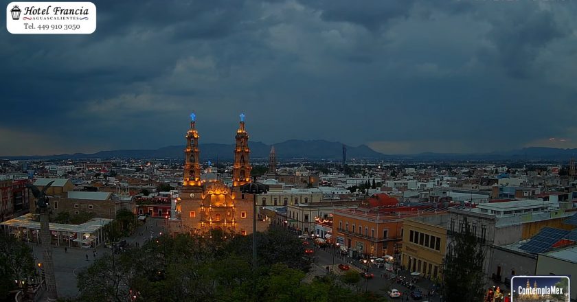 🌇 Atardecer del 31 de mayo de 2025 desde el Hotel Francia Aguascalientes