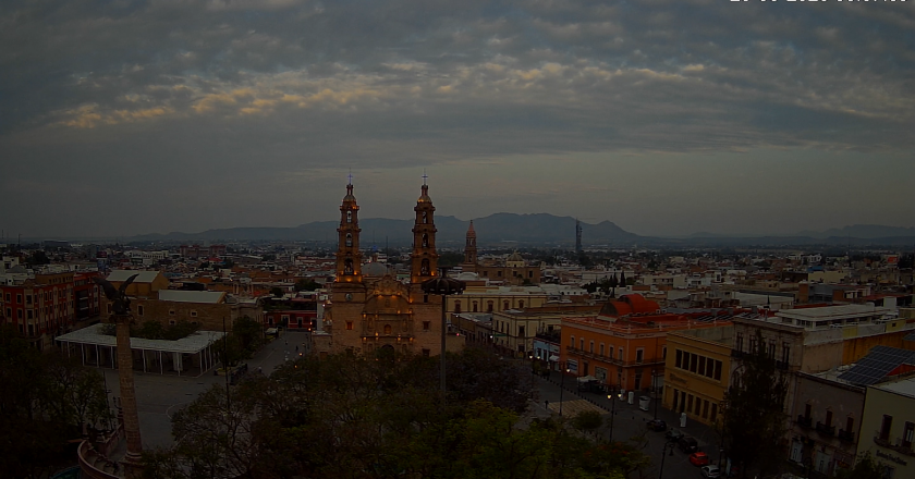 🌅 Amanecer del 25 de mayo de 2025 desde el Hotel Francia Aguascalientes