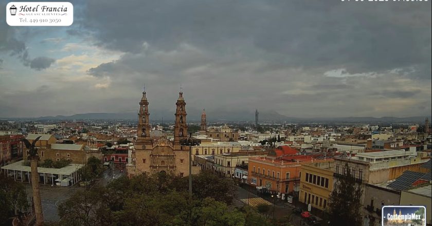 ☀️ Amanecer del 01 de junio de 2025 desde el Hotel Francia Aguascalientes