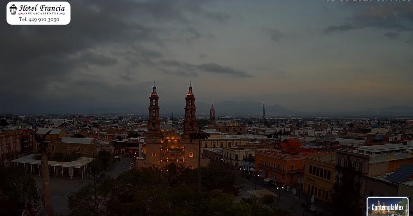🌅 Amanecer del 03 de junio de 2025 desde el Hotel Francia Aguascalientes