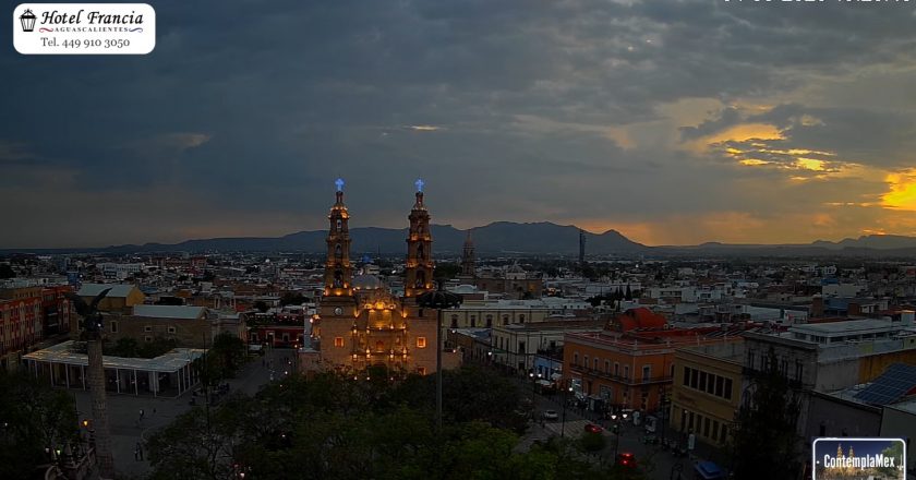 🌇 Atardecer del 04 de junio de 2025 desde el Hotel Francia Aguascalientes