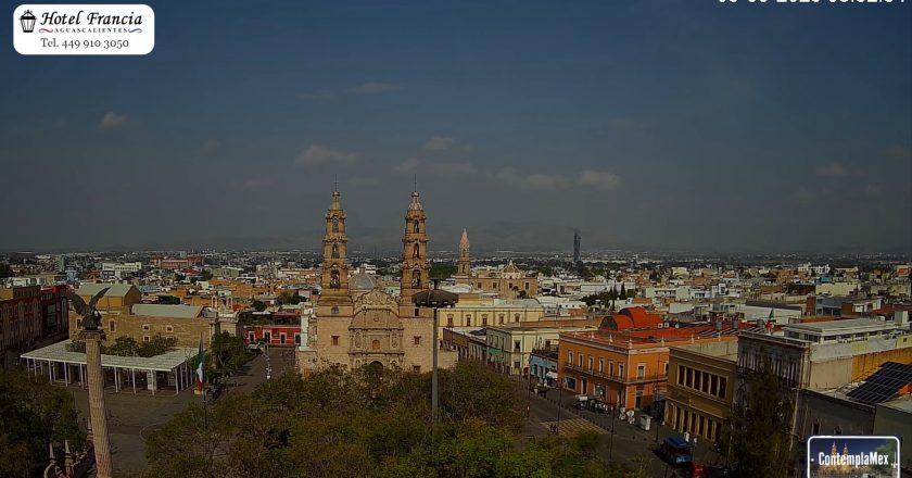🌅 Amanecer del 05 de junio de 2025 desde el Hotel Francia Aguascalientes