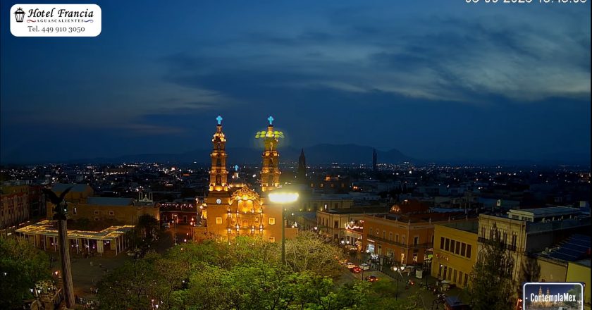🌇 Atardecer del 05 de junio de 2025 desde el Hotel Francia Aguascalientes