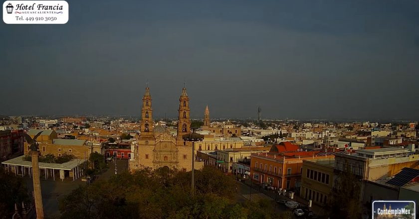 🌅 Amanecer del 06 de junio de 2025 desde el Hotel Francia Aguascalientes