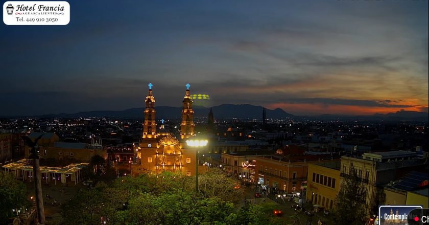 🌇 Atardecer del 06 de junio de 2025 desde el Hotel Francia Aguascalientes