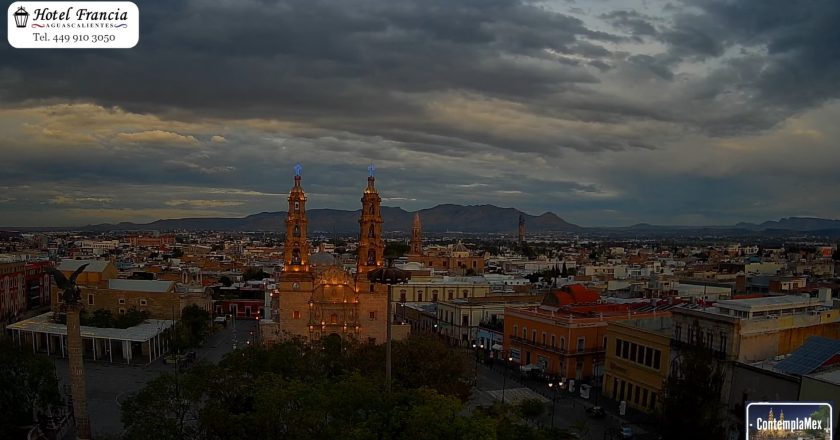 🌤️ Amanecer del 10 de junio de 2025 desde el Hotel Francia Aguascalientes