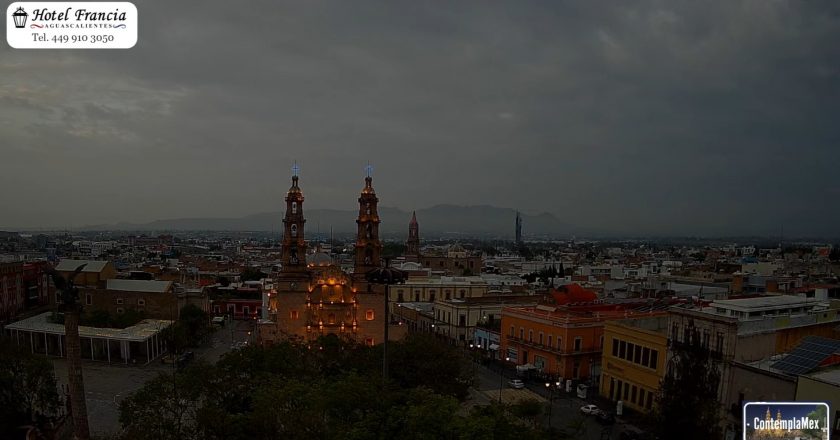 ☁️ Amanecer del 11 de junio de 2025 desde el Hotel Francia Aguascalientes