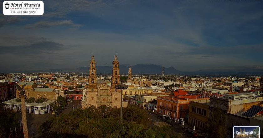 🌤️ Amanecer del 15 de junio de 2025 desde el Hotel Francia Aguascalientes