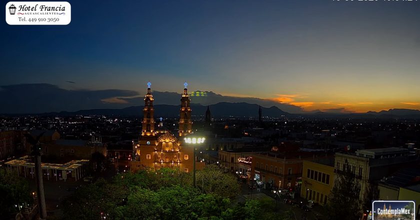 🎬 1 minuto · 1 atardecer del 16 de junio de 2025 desde el Hotel Francia Aguascalientes#1minuto1atardecer