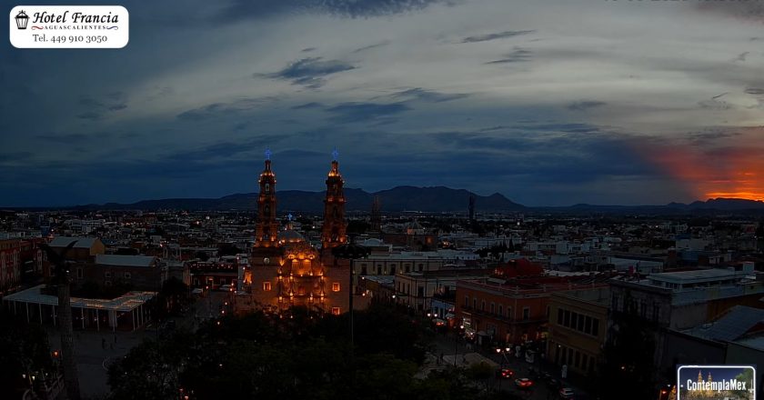 🎬 1 minuto · 1 atardecer del 18 de junio de 2025 desde el Hotel Francia Aguascalientes#1minuto1atardecer