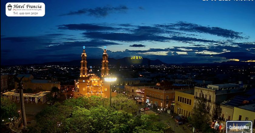 🎬 1 minuto · 1 atardecer del 23 de junio de 2025 desde el Hotel Francia Aguascalientes#1minuto1atardecer