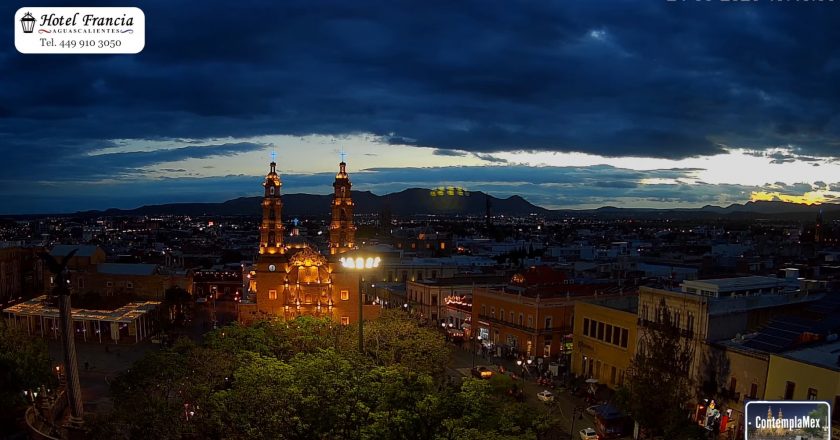 🎬 1 minuto · 1 atardecer del 24 de junio de 2025 desde el Hotel Francia Aguascalientes#1minuto1atardecer