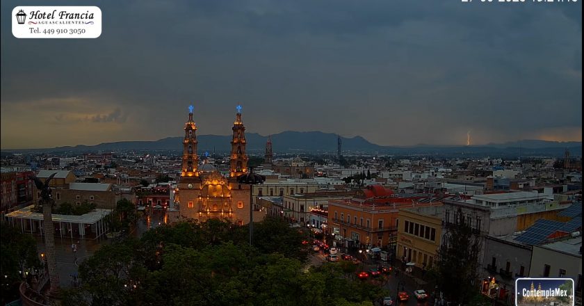 🎬 1 minuto · 1 atardecer del 27 de junio de 2025 desde el Hotel Francia Aguascalientes #1minuto1atardecer