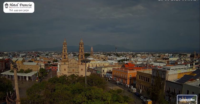 🎬 1 minuto · 1 amanecer del 28 de junio de 2025 desde el Hotel Francia Aguascalientes #1minuto1amanecer