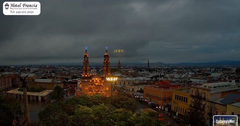 🎬 1 minuto · 1 amanecer del 1 de julio de 2025 desde el Hotel Francia Aguascalientes #1minuto1amanecer