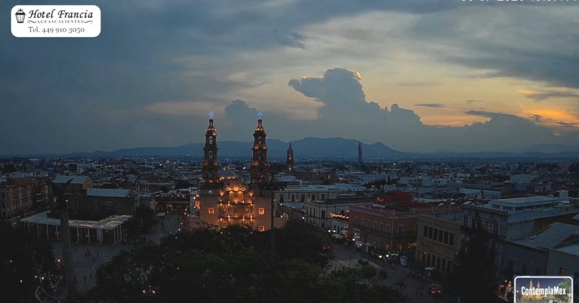 🎬 1 minuto · 1 atardecer del 3 de julio de 2025 desde el Hotel Francia Aguascalientes