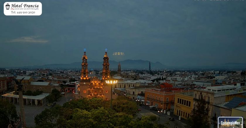 🎬 1 minuto · 1 amanecer del 6 de julio de 2025 desde el Hotel Francia Aguascalientes