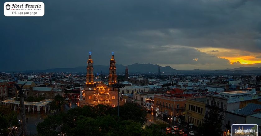 🎬 1 minuto · 1 amanecer del 7 de julio de 2025 desde el Hotel Francia Aguascalientes