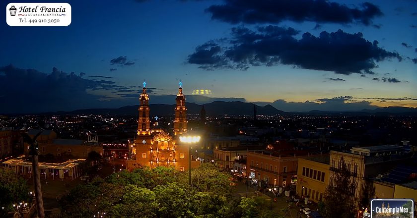 🎬 1 minuto · 1 atardecer del 9 de julio de 2025 desde el Hotel Francia Aguascalientes