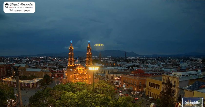 🎬 1 minuto · 1 atardecer del 10 de julio de 2025 desde el Hotel Francia Aguascalientes