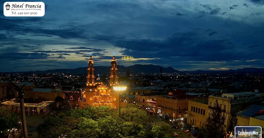 🎬 1 minuto · 1 atardecer del 11 de julio de 2025 desde el Hotel Francia Aguascalientes