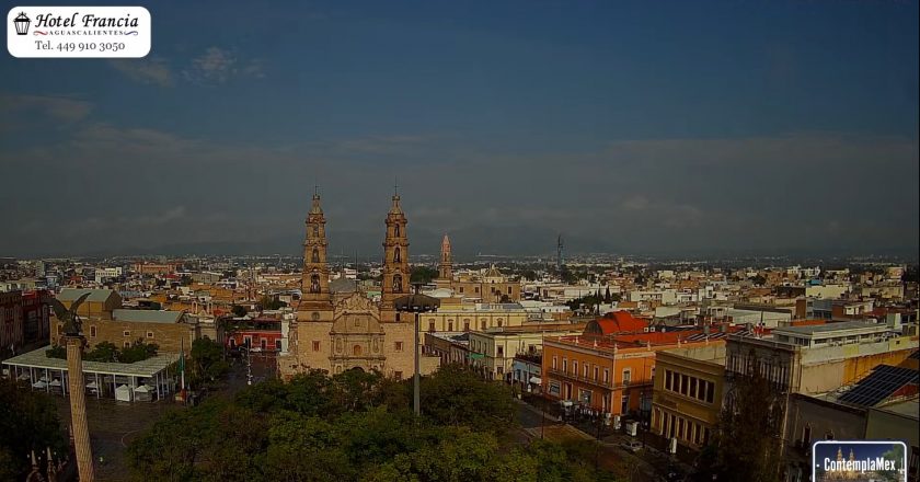 🎬 1 minuto · 1 amanecer del 14 de julio de 2025 desde el Hotel Francia Aguascalientes