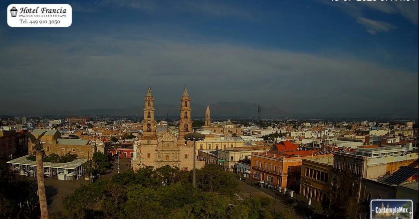 🎬 1 minuto · 1 amanecer del 19 de julio de 2025 desde el Hotel Francia Aguascalientes