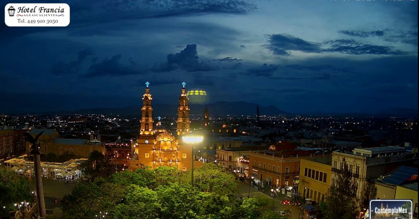 🎬 1 minuto · 1 atardecer del 19 de julio de 2025 desde el Hotel Francia Aguascalientes