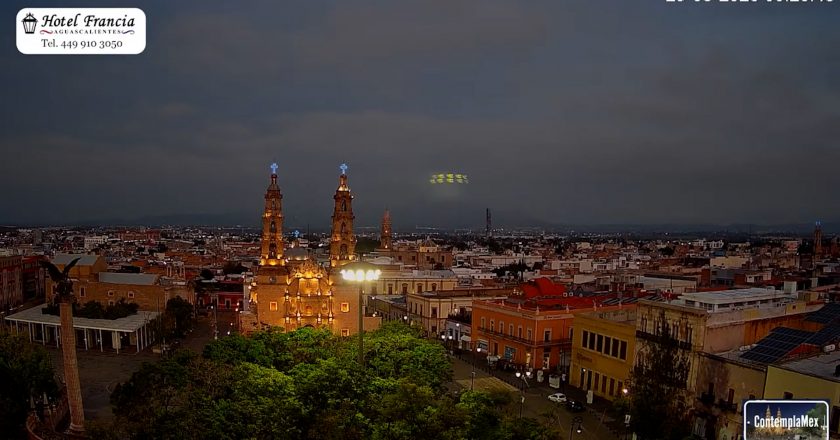 🎬 1 minuto · 1 amanecer del 29 de agosto de 2025 desde el Hotel Francia Aguascalientes