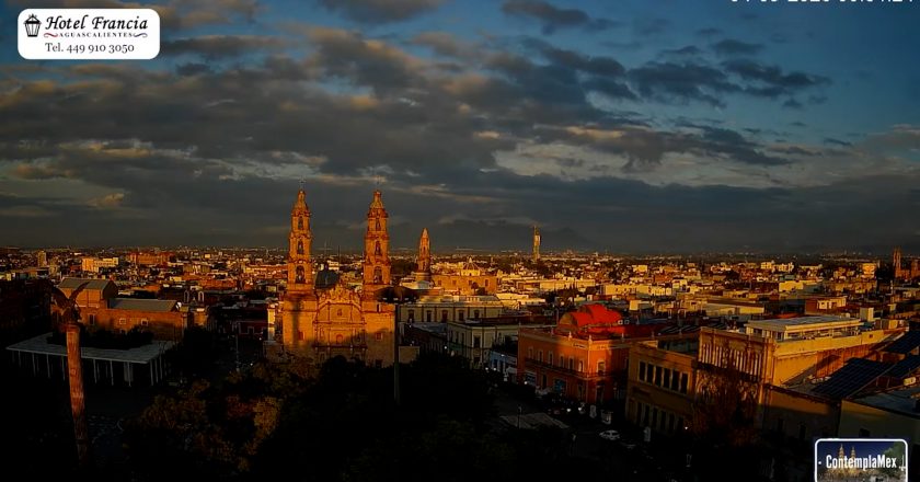 🎬 1 minuto · 1 amanecer del 04 de septiembre de 2025 desde el Hotel Francia Aguascalientes