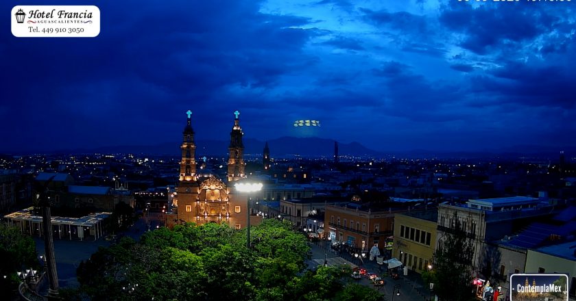 🎬 1 minuto · 1 atardecer del 03 de septiembre de 2025 desde el Hotel Francia Aguascalientes