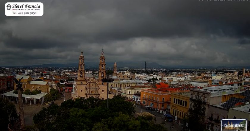 🎬 1 minuto · 1 amanecer del 05 de septiembre de 2025 desde el Hotel Francia Aguascalientes