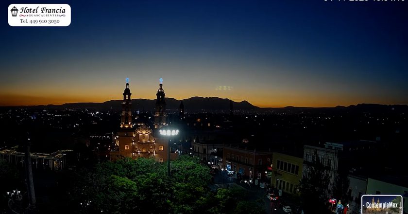 🎬 1 minuto · 1 atardecer del martes 04 de noviembre de 2025 desde el Hotel Francia Aguascalientes