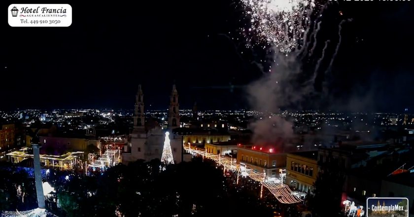 🎬 1 minuto · 1 atardecer del sábado 06 de diciembre de 2025 desde el Hotel Francia Aguascalientes