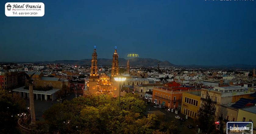 🎬 1 minuto · 1 amanecer del sábado 31 de enero de 2026 desde el Hotel Francia Aguascalientes