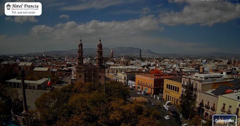 🎬 1 minuto · 1 amanecer del martes 10 de febrero de 2026 desde el Hotel Francia Aguascalientes