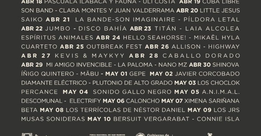 Foro del Lago de la Feria Nacional de San Marcos 2026