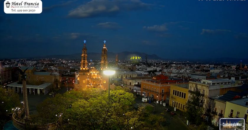 🎬 1 minuto · 1 amanecer del viernes 06 de marzo de 2026 desde el Hotel Francia Aguascalientes