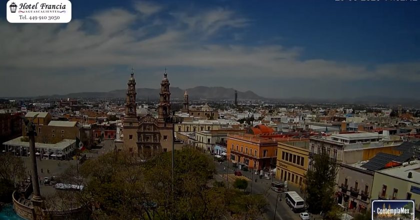 🎬 1 minuto · 1 amanecer del sábado 28 de marzo de 2026 desde el Hotel Francia Aguascalientes