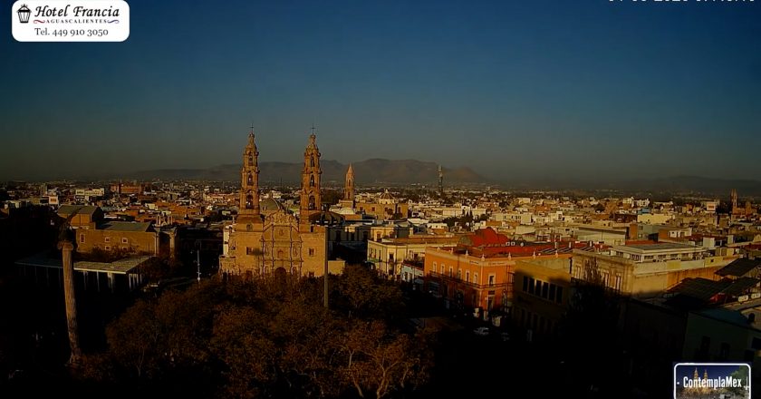 🎬 1 minuto · 1 amanecer del Viernes 10 de Abril de 2026 desde el Hotel Francia Aguascalientes