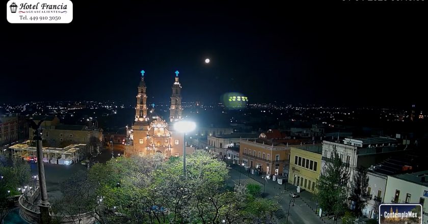 🎬 1 minuto · 1 amanecer del Miércoles 01 de Abril de 2026 desde el Hotel Francia Aguascalientes