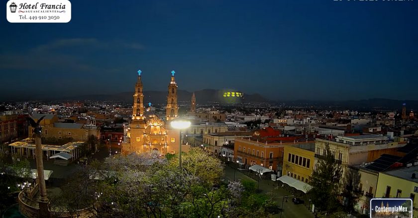 🎬 1 minuto · 1 amanecer del Viernes 26 de Abril de 2026 desde el Hotel Francia Aguascalientes